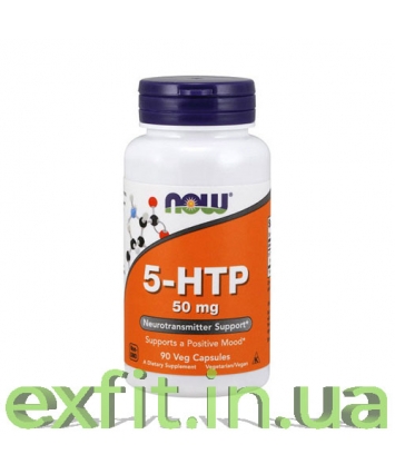 NOW 5-HTP 50 mg (90 вег. капсул)