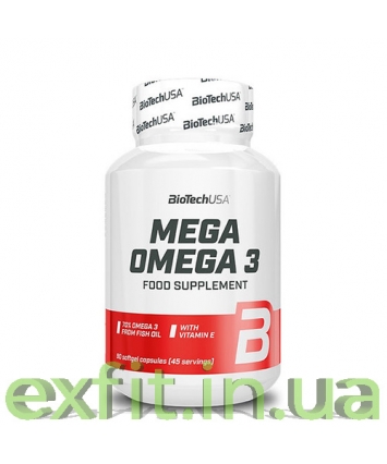 Mega Omega 3 (90 капсул)