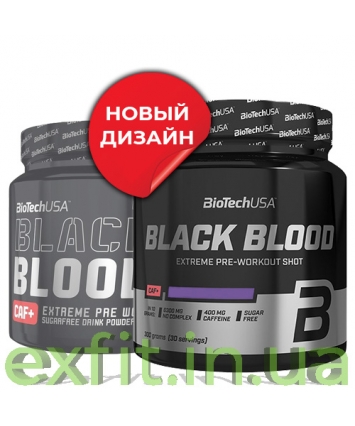 BioTech USA Black Blood Caf+ (330 грамм)