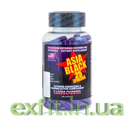 Asia Black 25 Ephedra (100 капсул)