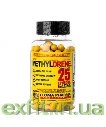 Cloma Pharma Methyldrene 25 Yellow (100 капсул)