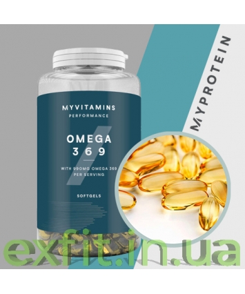 MyProtein Omega 3-6-9 (120 капсул)