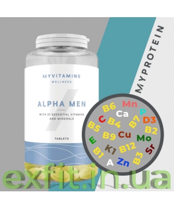 MyProtein Alpha Men (120 таблеток)