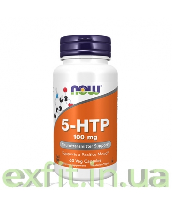NOW 5-HTP 100 mg (60 вег. капсул)