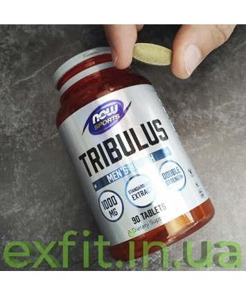 NOW Tribulus 1000 mg (90 таблеток)