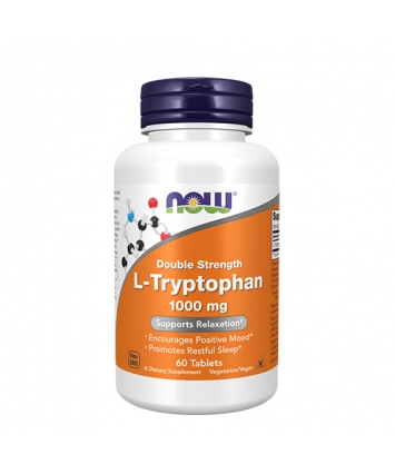 NOW L-Tryptophan 1000 mg (60 tabs) NOW L-Tryptophan 1000 mg (60 tabs)
