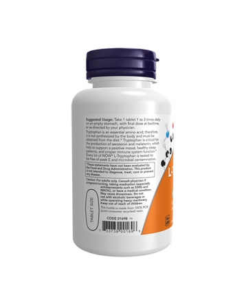 NOW L-Tryptophan 1000 mg (60 tabs) NOW L-Tryptophan 1000 mg (60 tabs)