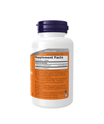 NOW L-Tryptophan 1000 mg (60 tabs) NOW L-Tryptophan 1000 mg (60 tabs)