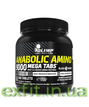 Olimp Anabolic Amino 9000 Mega Tabs (300 таблеток)