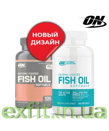 Optimum Nutrition Fish Oil (100 капсул) USA