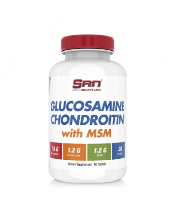 SAN Glucosamine Chondroitin with MSM (90 tabs) SAN Glucosamine Chondroitin with MSM (90 tabs)