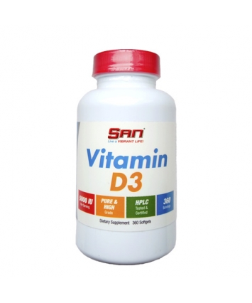 SAN Vitamin D3 (5000 IU) 360 caps SAN Vitamin D3 (5000 IU) 360 caps