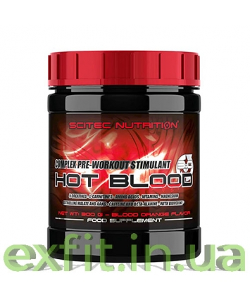 Scitec Nutrition Hot Blood 3.0 (300 грамм)